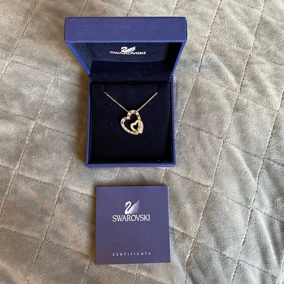 Silver Swarovski necklace - Picture 1 of 2